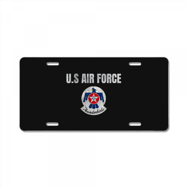 Usaf Thunderbirds T-shirts-u S Air Force Gifts License Plate | Artistshot