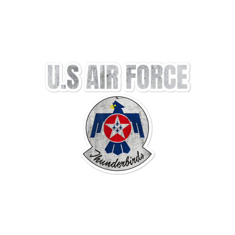 Usaf Thunderbirds T-shirts-u S Air Force Gifts Sticker | Artistshot