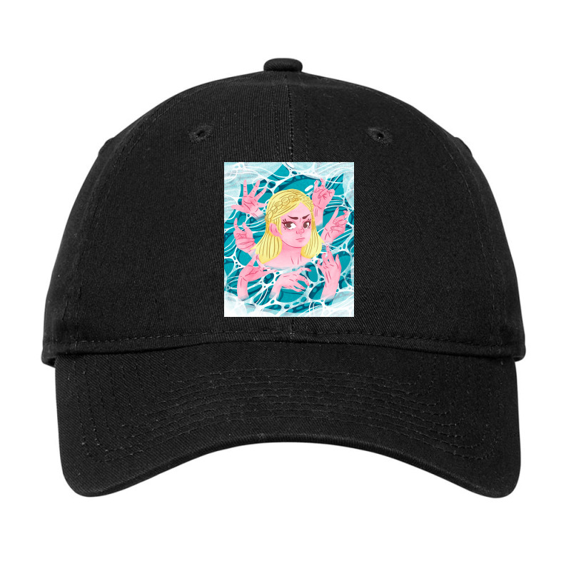 Lady In The Water Adjustable Cap | Artistshot