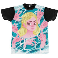 Lady In The Water Graphic T-shirt | Artistshot