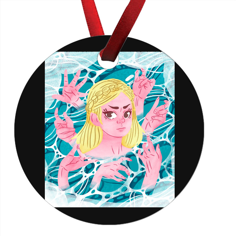 Lady In The Water Ornament | Artistshot