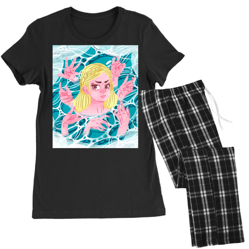 Lady In The Water Women's Pajamas Set by Jerhogen528 | Artistshot