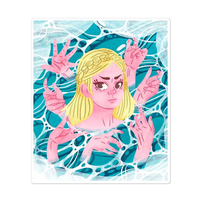 Lady In The Water Sticker | Artistshot