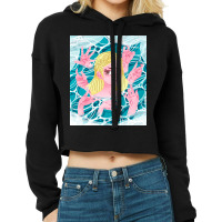 Lady In The Water Cropped Hoodie | Artistshot