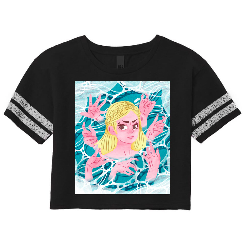 Lady In The Water Scorecard Crop Tee by Jerhogen528 | Artistshot