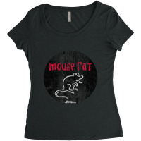 Parks & Recreation Mouse Rat Distressed Women's Triblend Scoop T-shirt | Artistshot