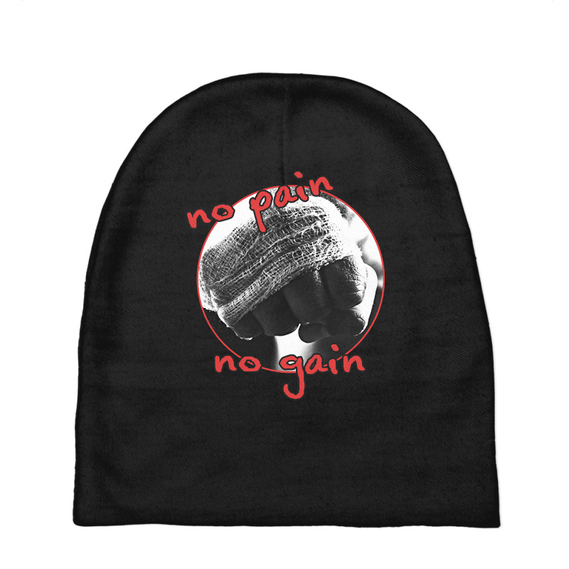 No Pain No Gain Baby Beanies by Inmamlil638 | Artistshot