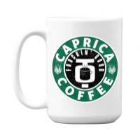 Caprica Coffee (green) 15 Oz Coffee Mug | Artistshot