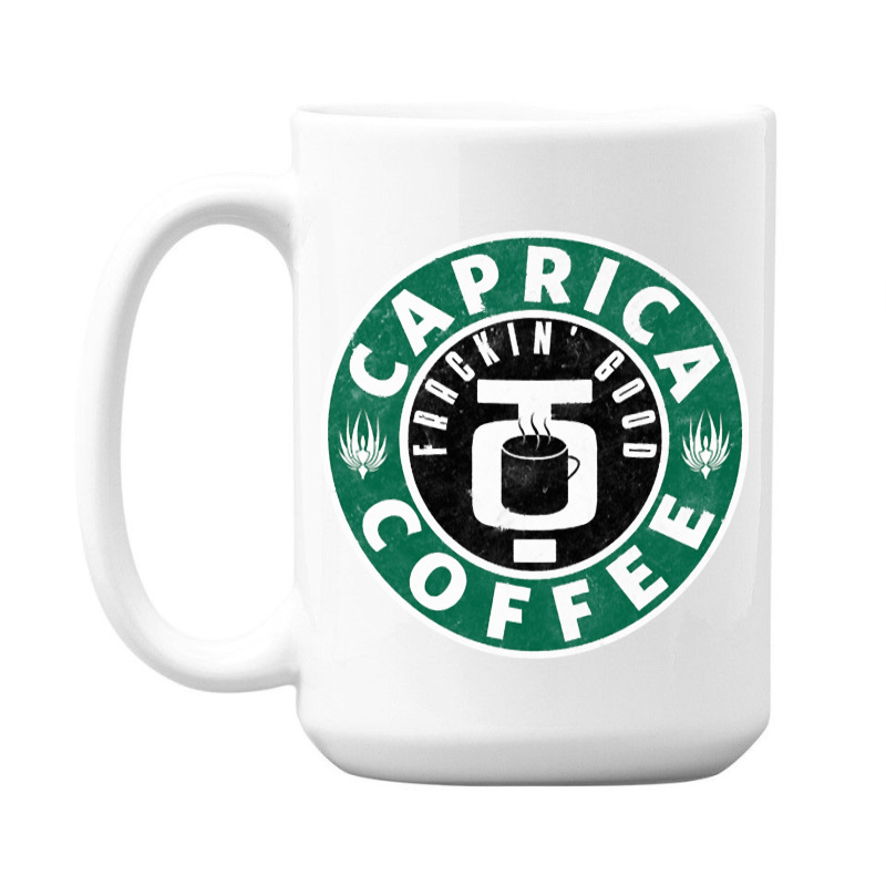 Caprica Coffee (green) 15 Oz Coffee Mug | Artistshot