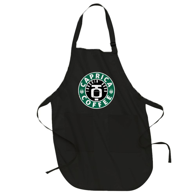 Caprica Coffee (green) Full-length Apron | Artistshot