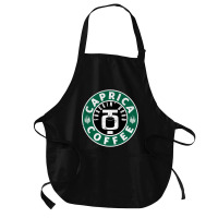 Caprica Coffee (green) Medium-length Apron | Artistshot