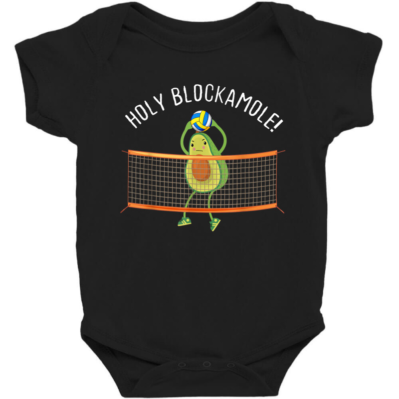 Holy Blockamole Volleyball Baby Bodysuit | Artistshot