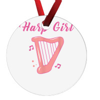 Harp Girl Harpist Musical Instrument Harp Player T Shirt Ornament | Artistshot