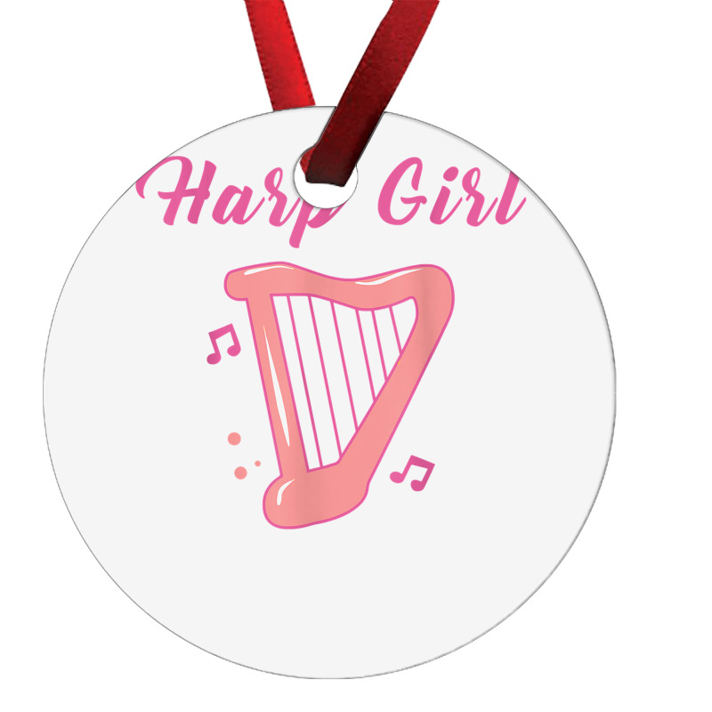 Harp Girl Harpist Musical Instrument Harp Player T Shirt Ornament | Artistshot