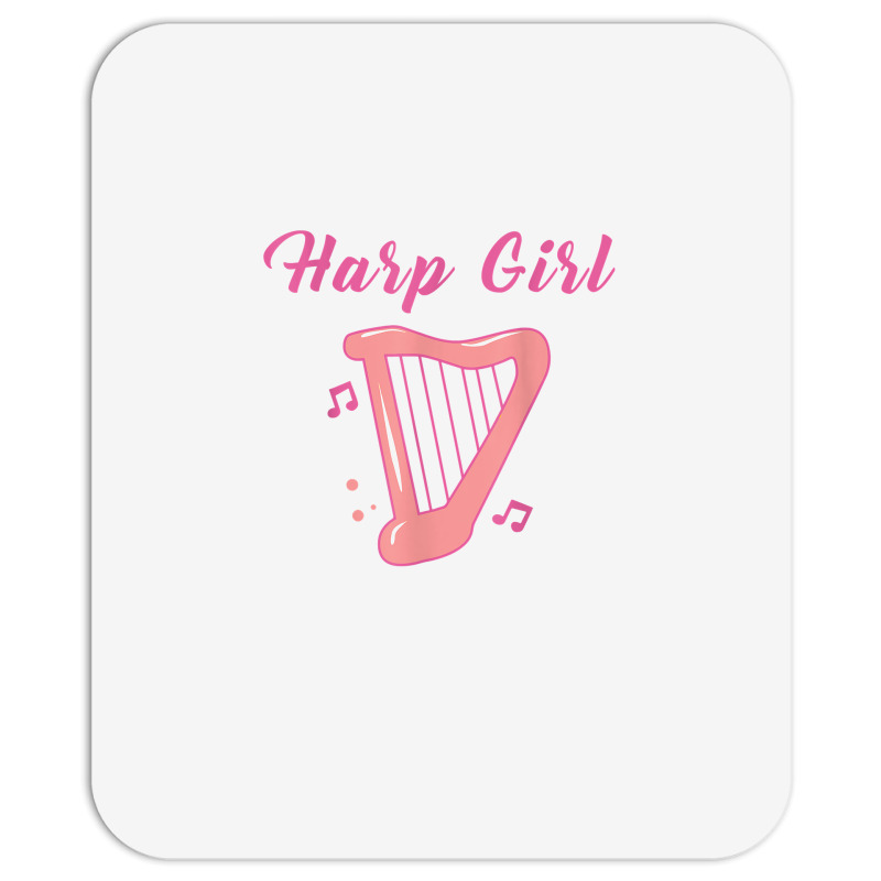 Harp Girl Harpist Musical Instrument Harp Player T Shirt Mousepad | Artistshot