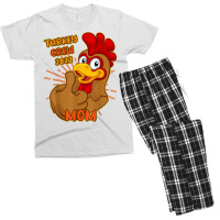 Turkey Crew 2022 Mom Thanksgiving Matching Family Mother T Shirt Men's T-shirt Pajama Set | Artistshot