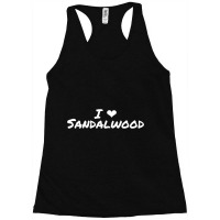 I Love Sandalwood Kannada Indian Movies Heart Racerback Tank | Artistshot