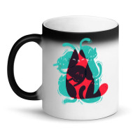 Cat Shapes - Funny Cute Kitty - Modern Art Magic Mug | Artistshot