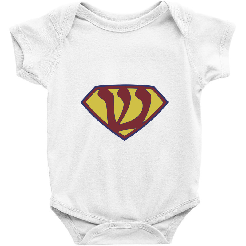 Super Jew Jewish Baby Bodysuit | Artistshot