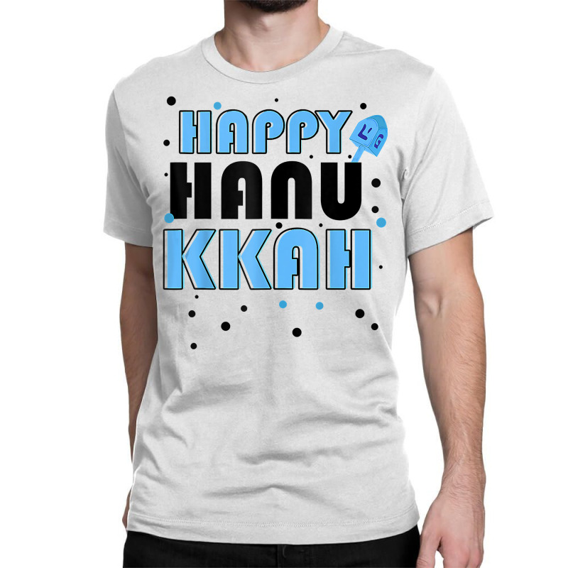 Happy Hanukkah Winter Holiday Chanukkah Jewish Religious T Shirt Classic T-shirt | Artistshot