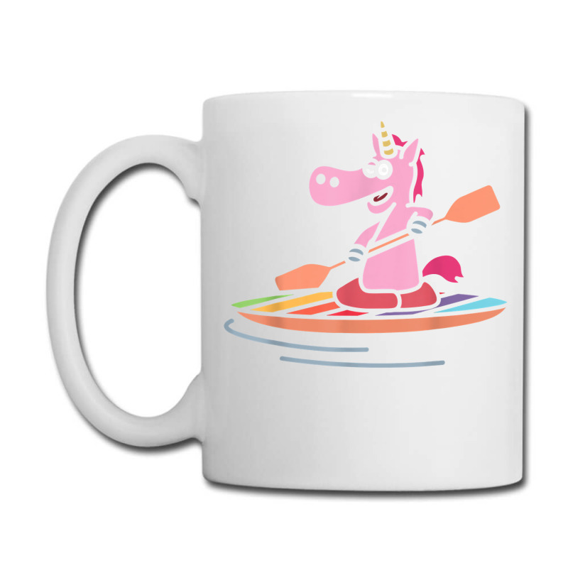 Magical Unicorn Rowing Kayak Canoeing Kayaking Paddling T Shirt Coffee Mug | Artistshot