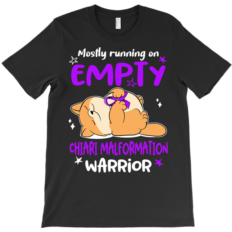 Mostly Running On Empty Chiari Malformation Warrior T-shirt | Artistshot