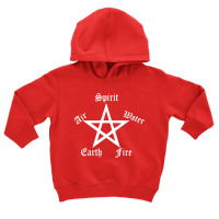 Elements Pentagram Womens Funny Pagan Witchcraft Ladies Satan Toddler Hoodie | Artistshot