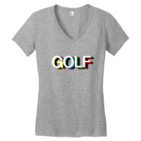 Golf Women's V-neck T-shirt | Artistshot