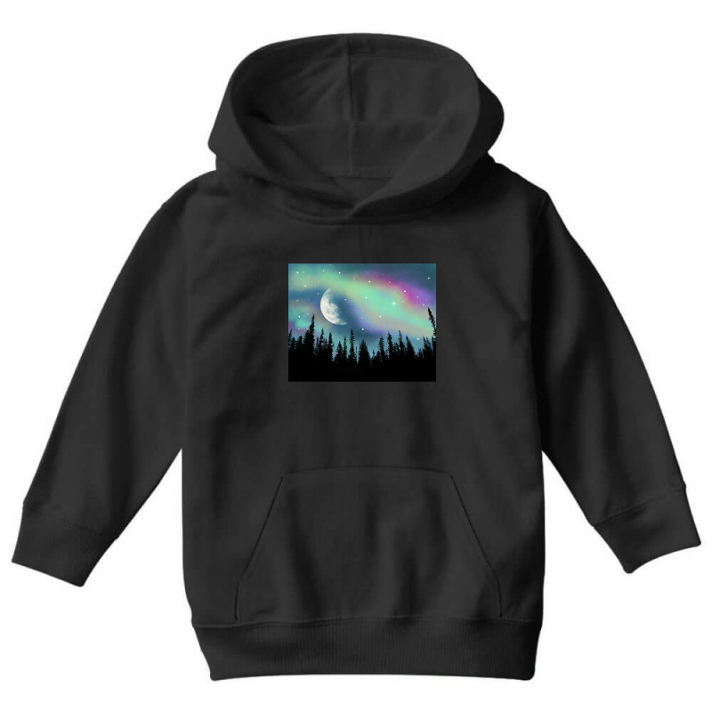 Moonrise (2) Youth Hoodie by declangreenwood | Artistshot