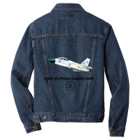 Tejas Takes Off  Indian Jet Fighter Men Denim Jacket | Artistshot