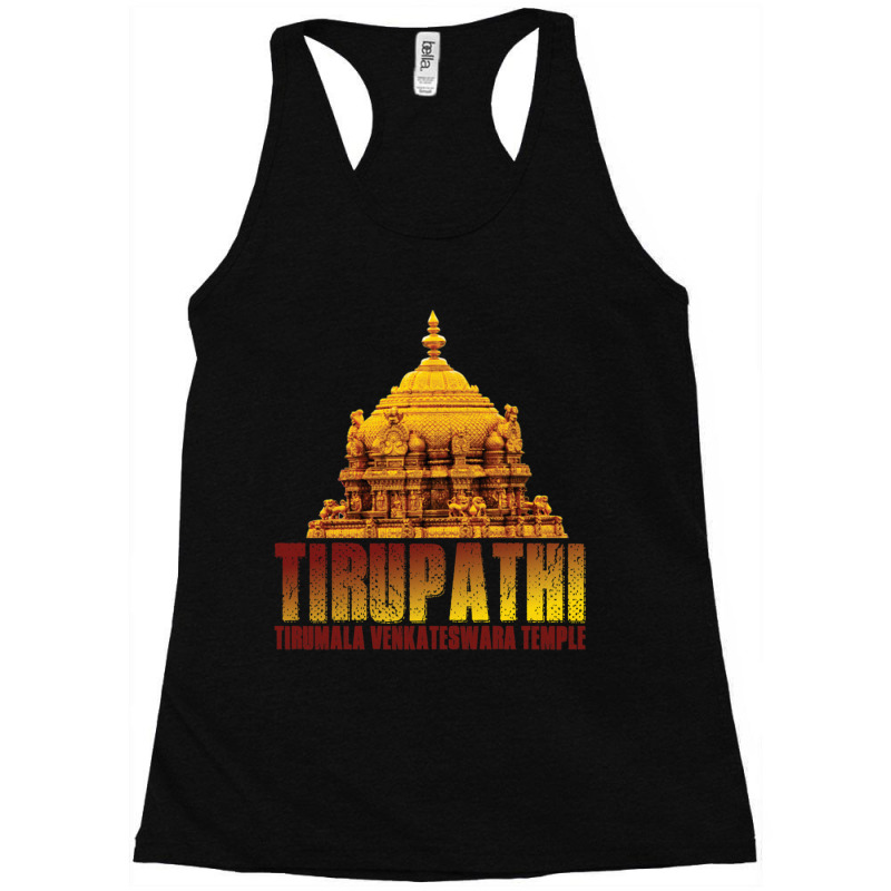 Tirupathi Tirumala Temple Racerback Tank by QUANVY | Artistshot