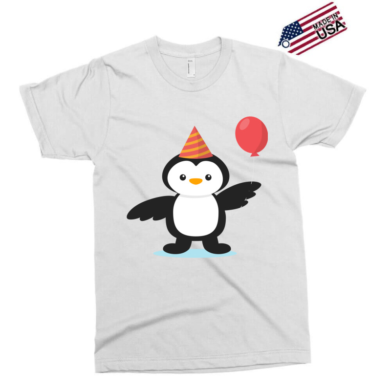 Penguin Birthday Exclusive T-shirt | Artistshot