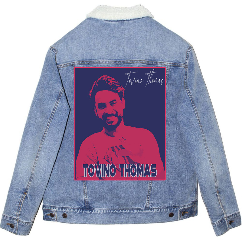 Tovino Thomas (2) Unisex Sherpa-Lined Denim Jacket by QUANVY | Artistshot