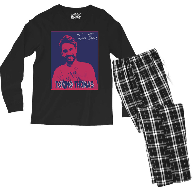 Tovino Thomas (2) Men's Long Sleeve Pajama Set by QUANVY | Artistshot