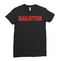 Ralston Athletic University College Alumni Style T Shirt Ladies Fitted T-shirt | Artistshot