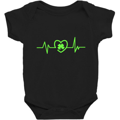 Patricks Day Heartline Baby Bodysuit Designed By Bariteau Hannah