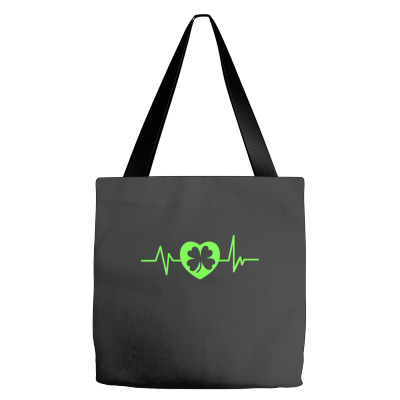 Patricks Day Heartline Tote Bags Designed By Bariteau Hannah