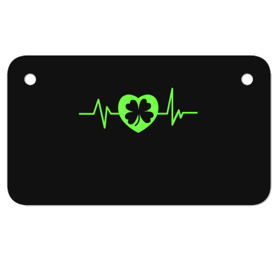 Patricks Day Heartline Motorcycle License Plate Designed By Bariteau Hannah