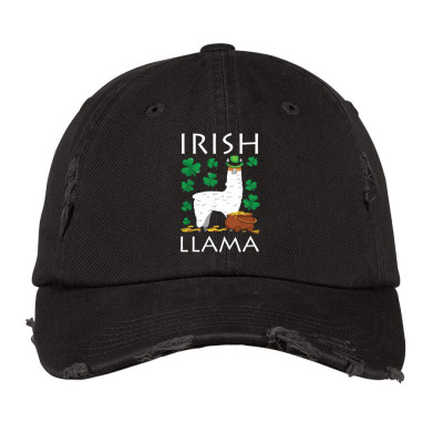 Irish Llama Vintage Cap Designed By Bariteau Hannah