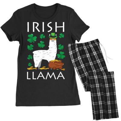 Irish Llama Women's Pajamas Set Designed By Bariteau Hannah