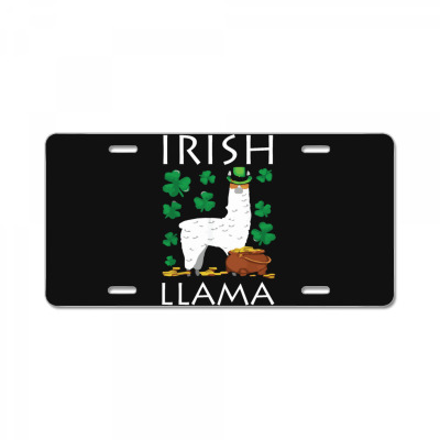 Irish Llama License Plate Designed By Bariteau Hannah