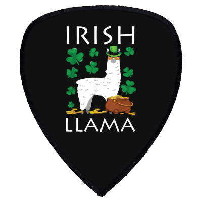 Irish Llama Shield S Patch Designed By Bariteau Hannah
