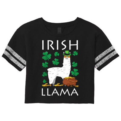 Irish Llama Scorecard Crop Tee Designed By Bariteau Hannah