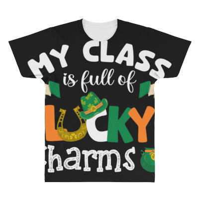 Patricks Day Teacher All Over Men's T-shirt Designed By Bariteau Hannah