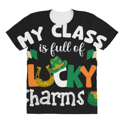 Patricks Day Teacher All Over Women's T-shirt Designed By Bariteau Hannah