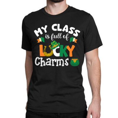 Patricks Day Teacher Classic T-shirt Designed By Bariteau Hannah