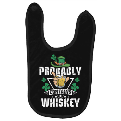Probably Contains Whiskey Baby Bibs Designed By Bariteau Hannah