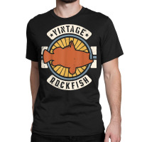 Rockfish Vintage Classic Retro 60s 70s Animal Lover T Shirt Classic T-shirt | Artistshot