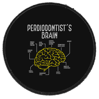 Periodontist Toothbrush Periodontist Mouthwasch Round Patch Designed By Bariteau Hannah