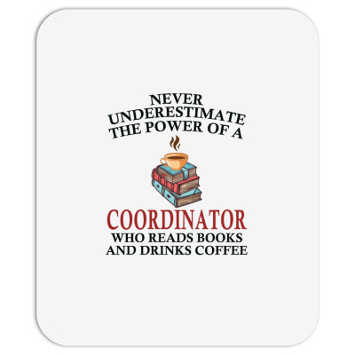 Coordinator Reading Books And Coffee Lover Mousepad Designed By Bariteau Hannah